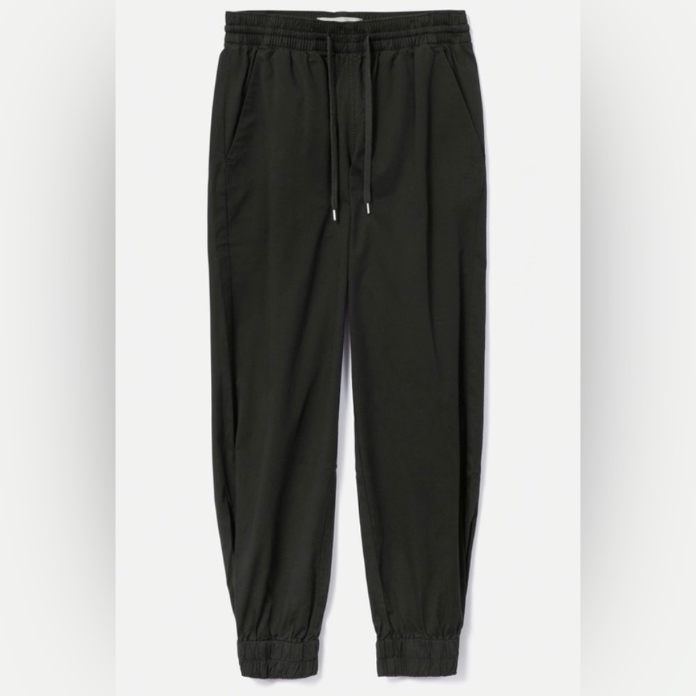 Everlane Women’s Cotton Black Joggers - Size Medium